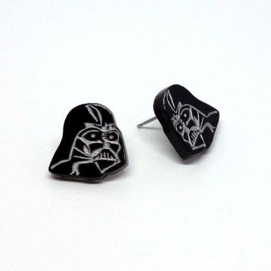 Boucles d'oreilles Lili POP- Darth Vader